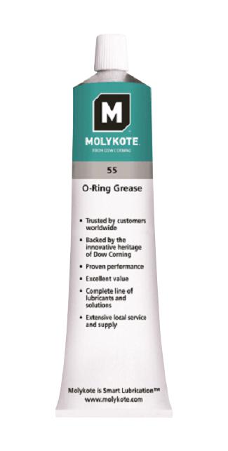 MOLYKOTE 55, 100G 55 O-RING GREASE, TUB, 100G MOLYKOTE