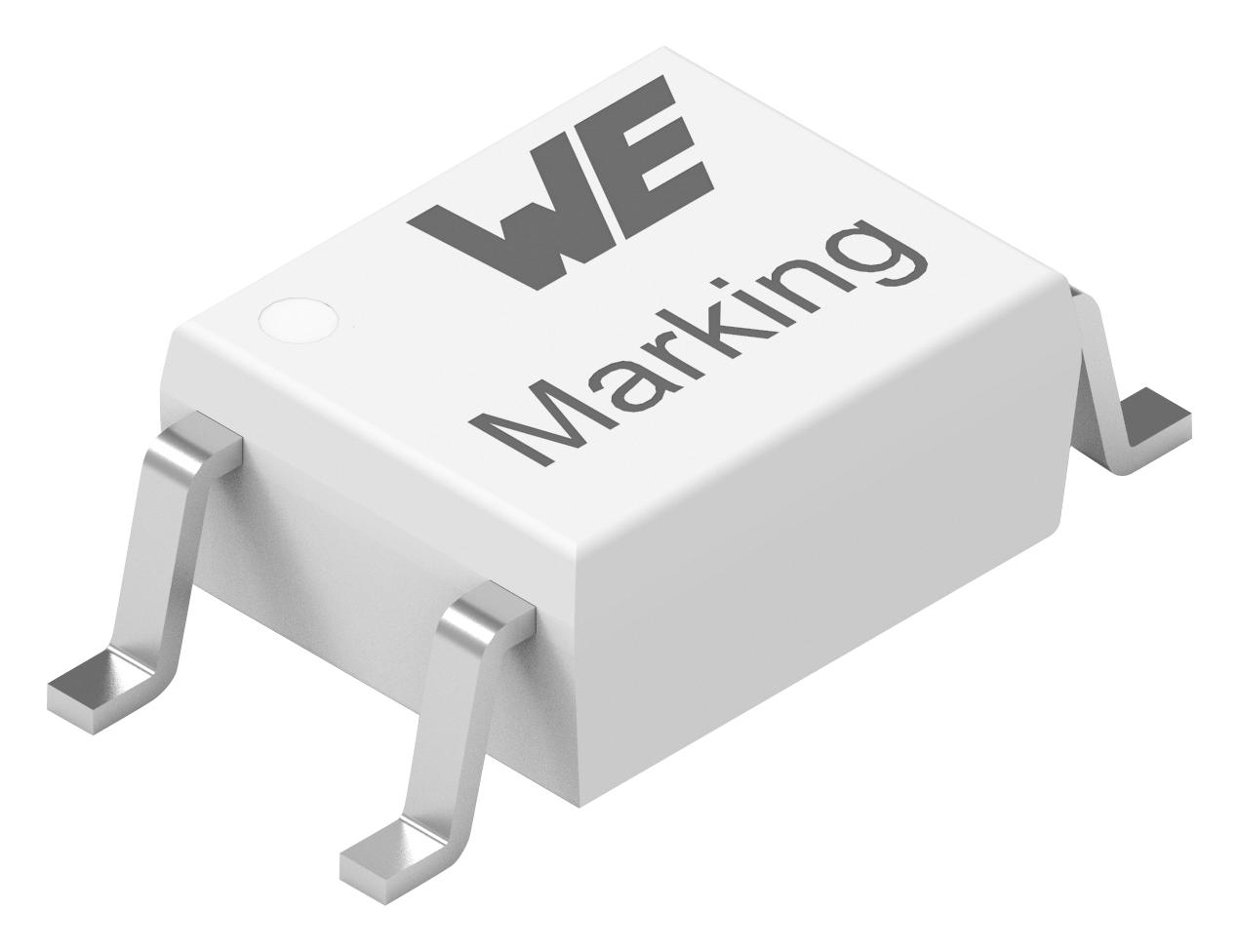 140356145100 OPTOCOUPLER, TRANSISTOR, 80V, SOP-4 WURTH ELEKTRONIK