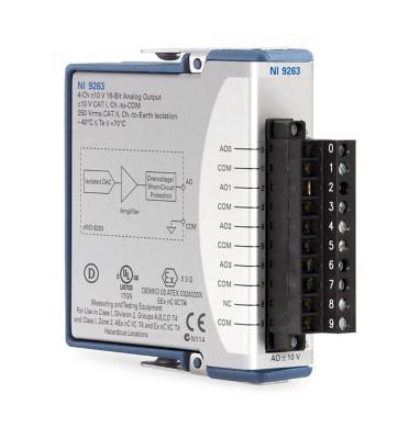 779012-01 ANALOG OUTPUT MODULE, 16BIT, 100KSPS NI