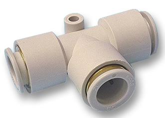 KQ2T04-00 UNION TEE FITTING, 4MM SMC