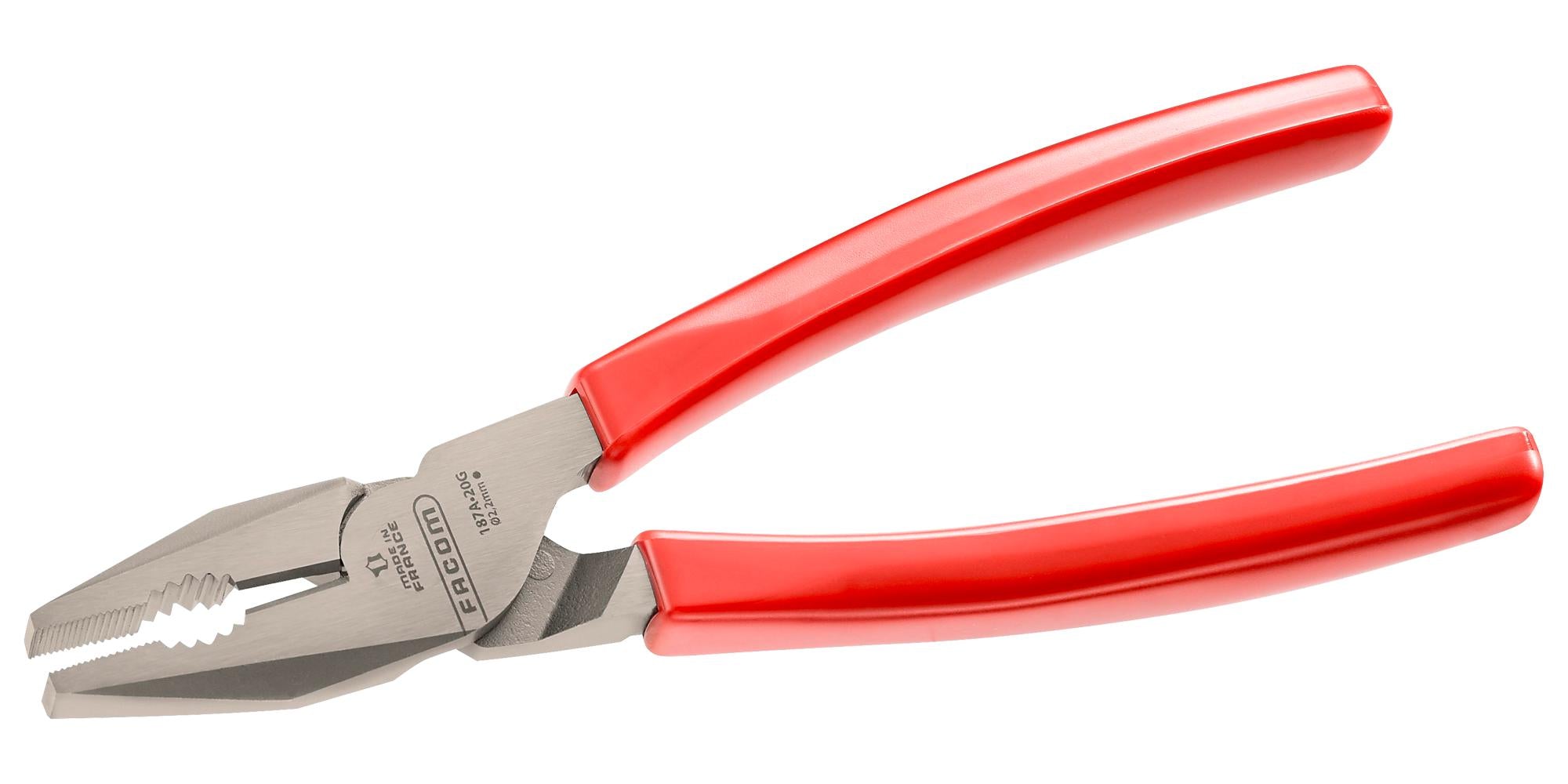 187A.20G COMBINATION PLIER, 2.2MM, 205MM L FACOM