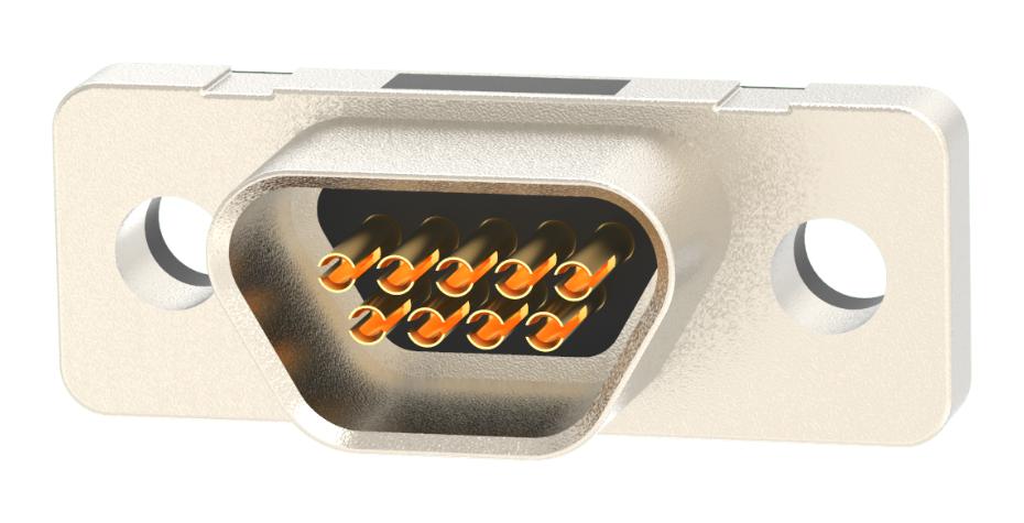 580-M09-203L001 MICRO-D SUB CONN, RCPT, 9POS, SOLDER CUP NORCOMP