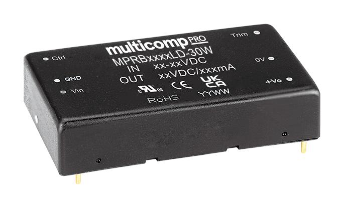 MPRB4803LD-30W DC-DC CONVERTER, 3.3V, 6A MULTICOMP PRO