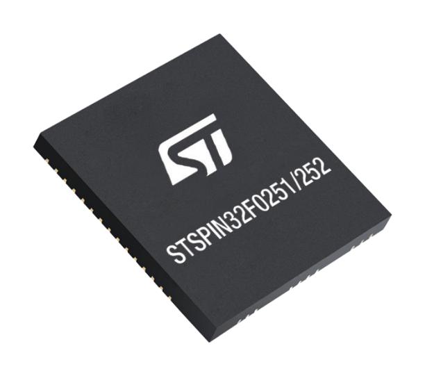 STSPIN32F0252Q MCU, 32BIT, 48MHZ, QFN-EP-72 STMICROELECTRONICS
