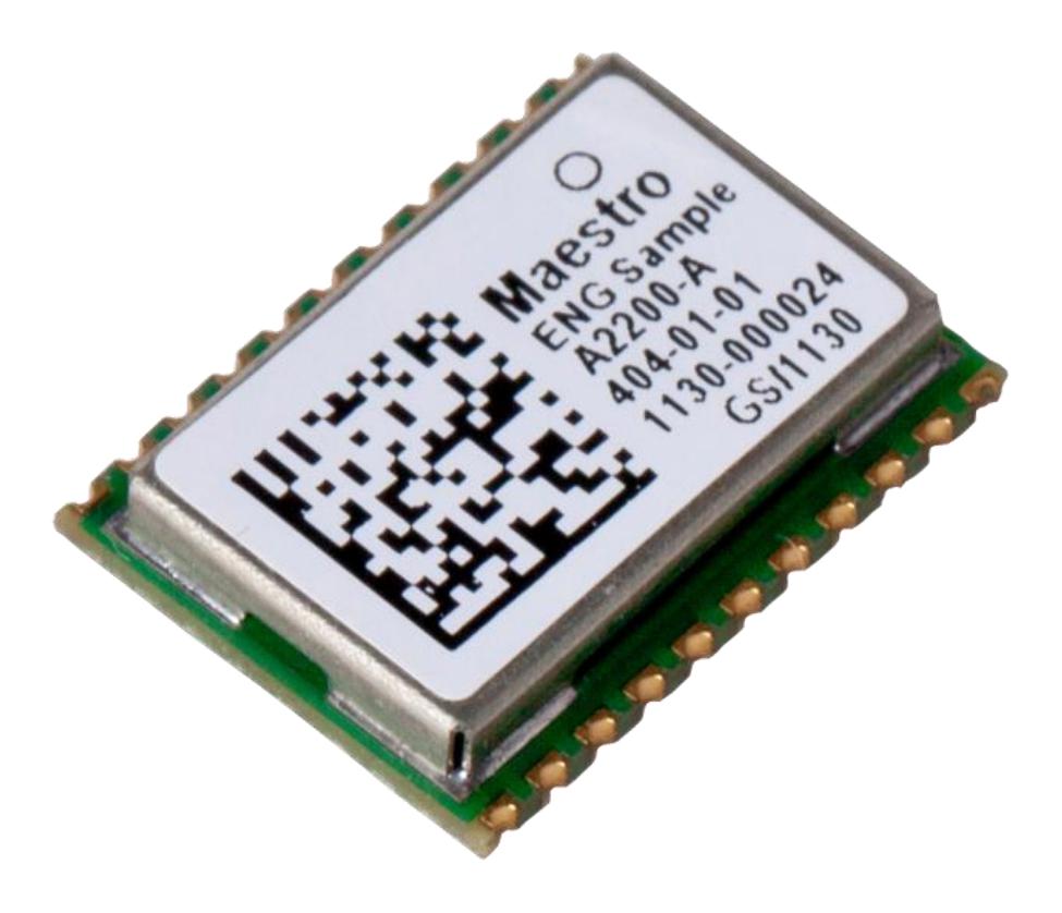 A2200A GPS RECEIVER MODULE, 1.575GHZ, 3 TO 3.6V LANTRONIX