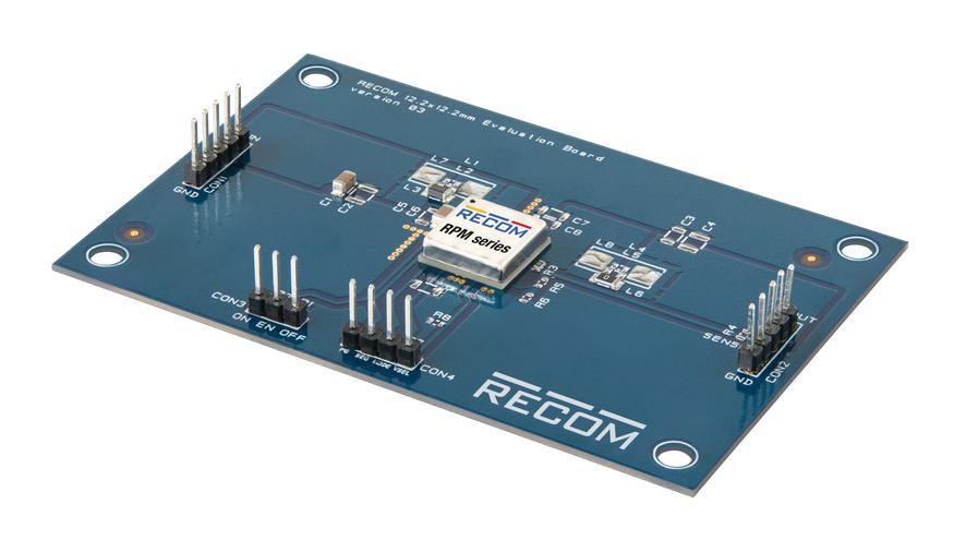RPM5.0-3.0-EVM-1 EVALUATION MODULE, BUCK REGULATOR RECOM POWER