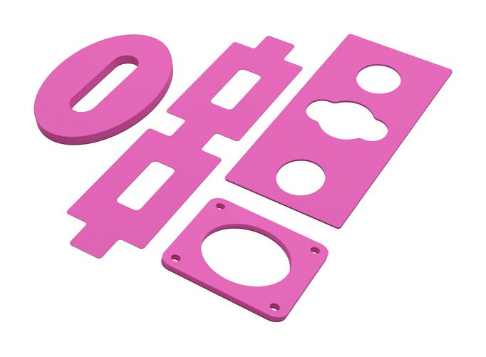 GEL F 50 30 - 200 X 400 MM THERMAL CONDUCTIVE FOIL, 400MMX200MMX3MM FISCHER ELEKTRONIK