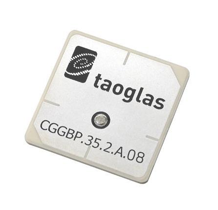CGGBP.35.2.A.08 RF ANTENNA, PATCH, 1.602GHZ, ADHESIVE TAOGLAS