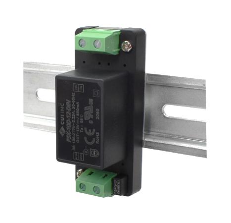 PSK-10D-5-DIN POWER SUPPLY, AC-DC, 5V, 1A CUI