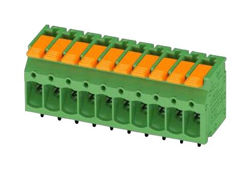 LPT 2,5/ 5-5,0 TERMINAL BLOCK, WTB, 5POS, 24-12AWG, TH PHOENIX CONTACT