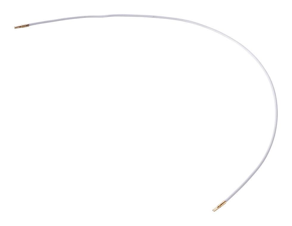 G125-FW20300F94 CABLE ASSY, CRIMP SKT-SKT, 300MM, WHT HARWIN