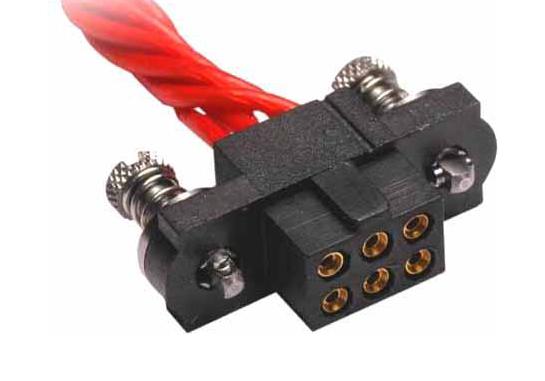 M80-4D10605FC CONNECTOR, RCPT, 6POS, 2ROW, CRIMP HARWIN