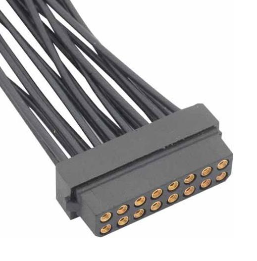 M80-8880401 CONNECTOR, RCPT, 4POS, 2ROW, CRIMP HARWIN