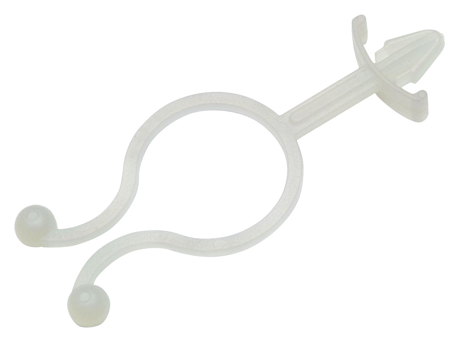 520406000 CABLE CLIP, NYLON 6.6, 59.3MM, NATURAL WURTH ELEKTRONIK