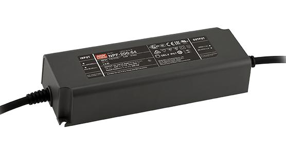 NPF-200V-12 LED DRIVER, CONSTANT CURRENT/VOLT, 180W MEAN WELL
