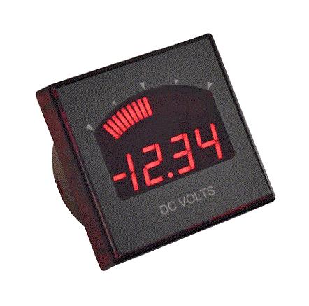 DMR35-DCV1-DC1-R PANEL METER, DC VOLTAGE, 3.5DIGIT, 32V MURATA