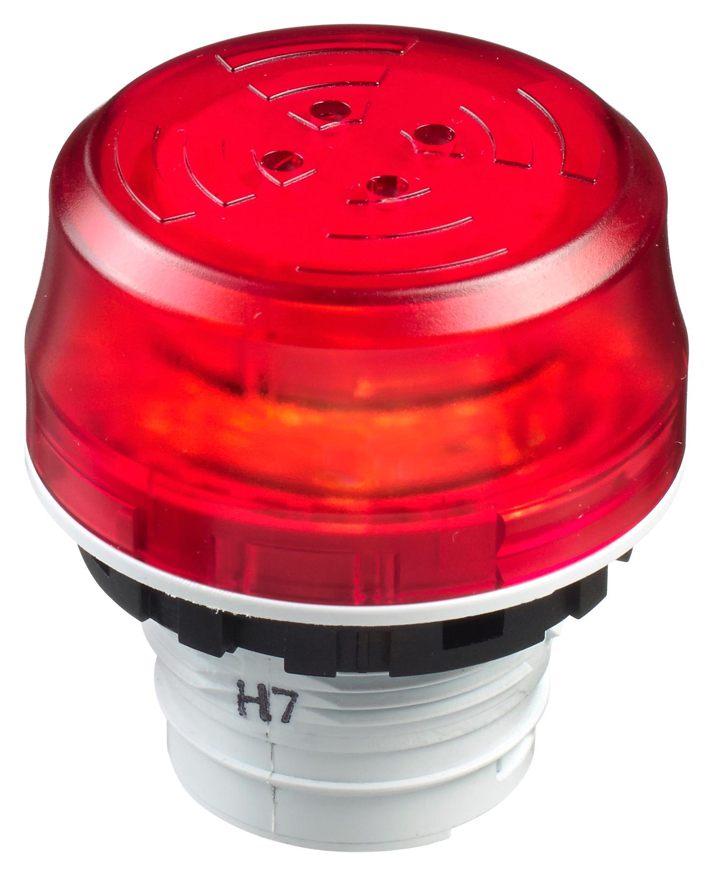 HW1Z-P1F2PQ4R BUZZER, RED, 70DB, FLASHING, 24VDC, QC IDEC