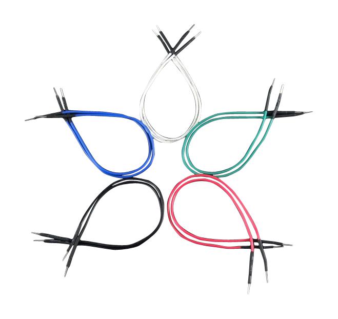 FIT0154 JUMPER CABLE SET, 30PC, 22AWG, 214MM DFROBOT