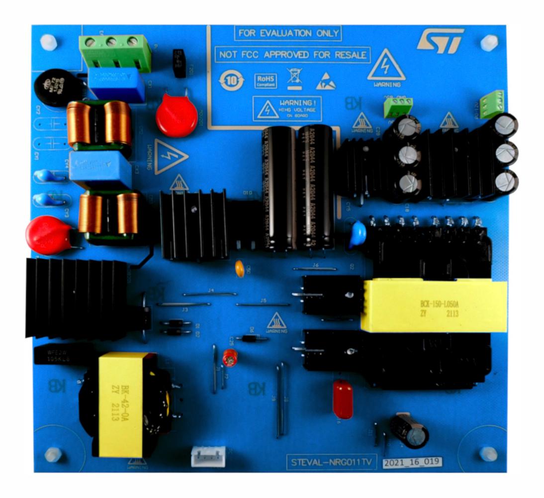 STEVAL-NRG011TV EVAL BOARD, PFC/LLC RESONANT CTRL STMICROELECTRONICS