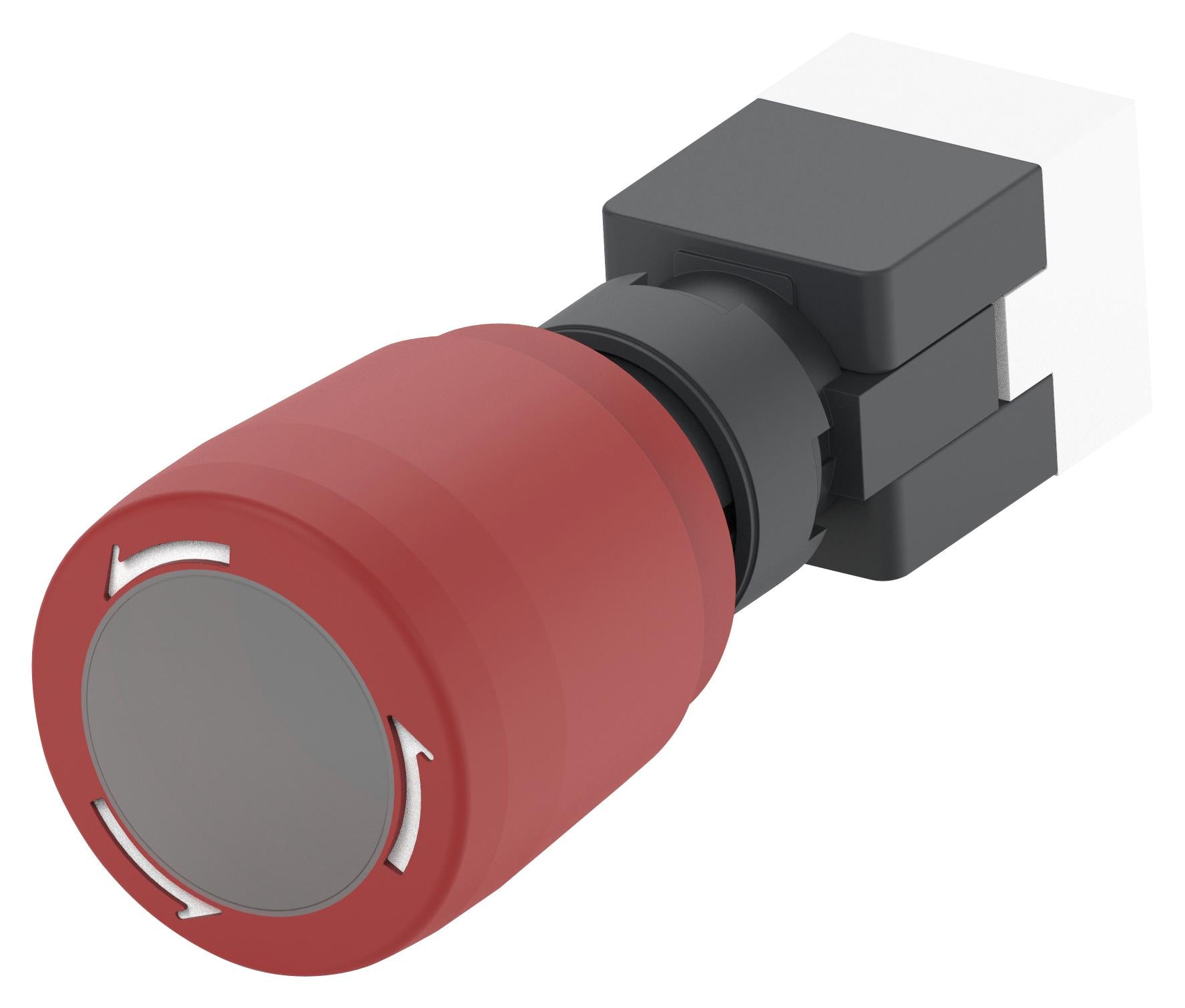 PBES16L20R E-STOP SW, SPST-NO/NC, 3A, 125VAC/PANEL TE CONNECTIVITY