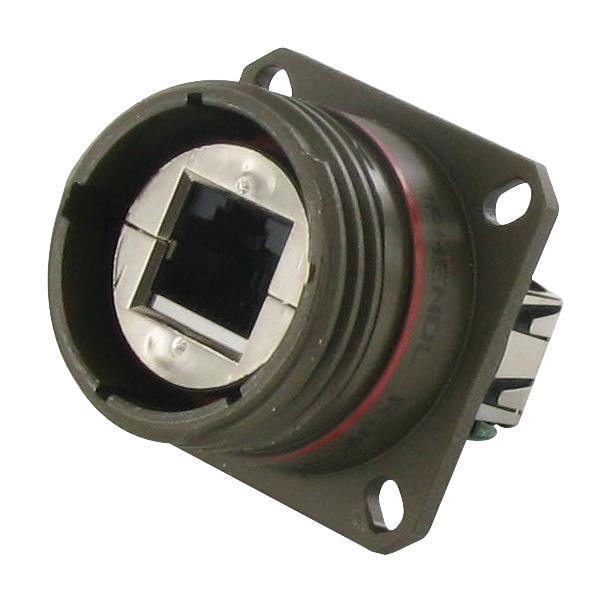 RJFTV6A2A1ZN ADAPTOR, RJ45 8P JACK-JACK, CAT6A AMPHENOL SOCAPEX