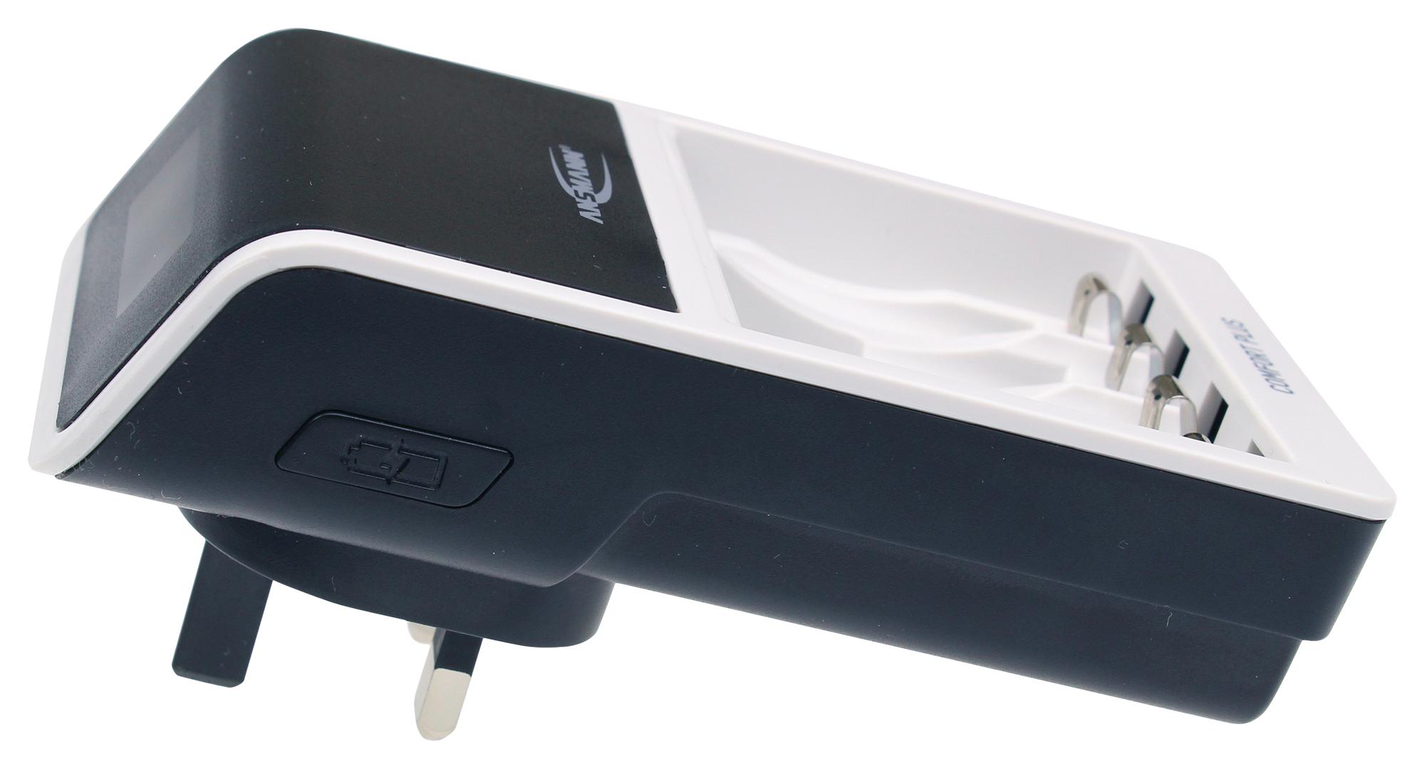 1001-0094-44-03 BATT CHARGER, NIMH, AA/AAA/PP3, 240VAC ANSMANN