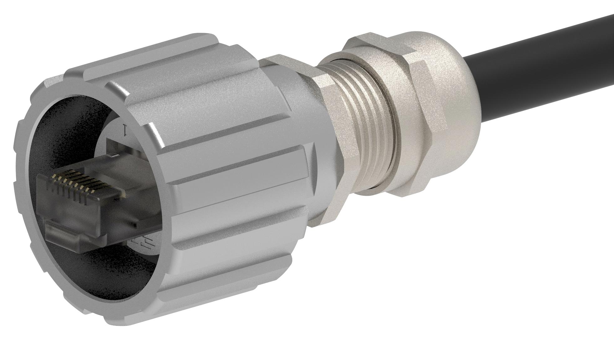 2362760-1 RJ45 CONNECTOR, PLUG, 8P8C, 1PORT TE CONNECTIVITY