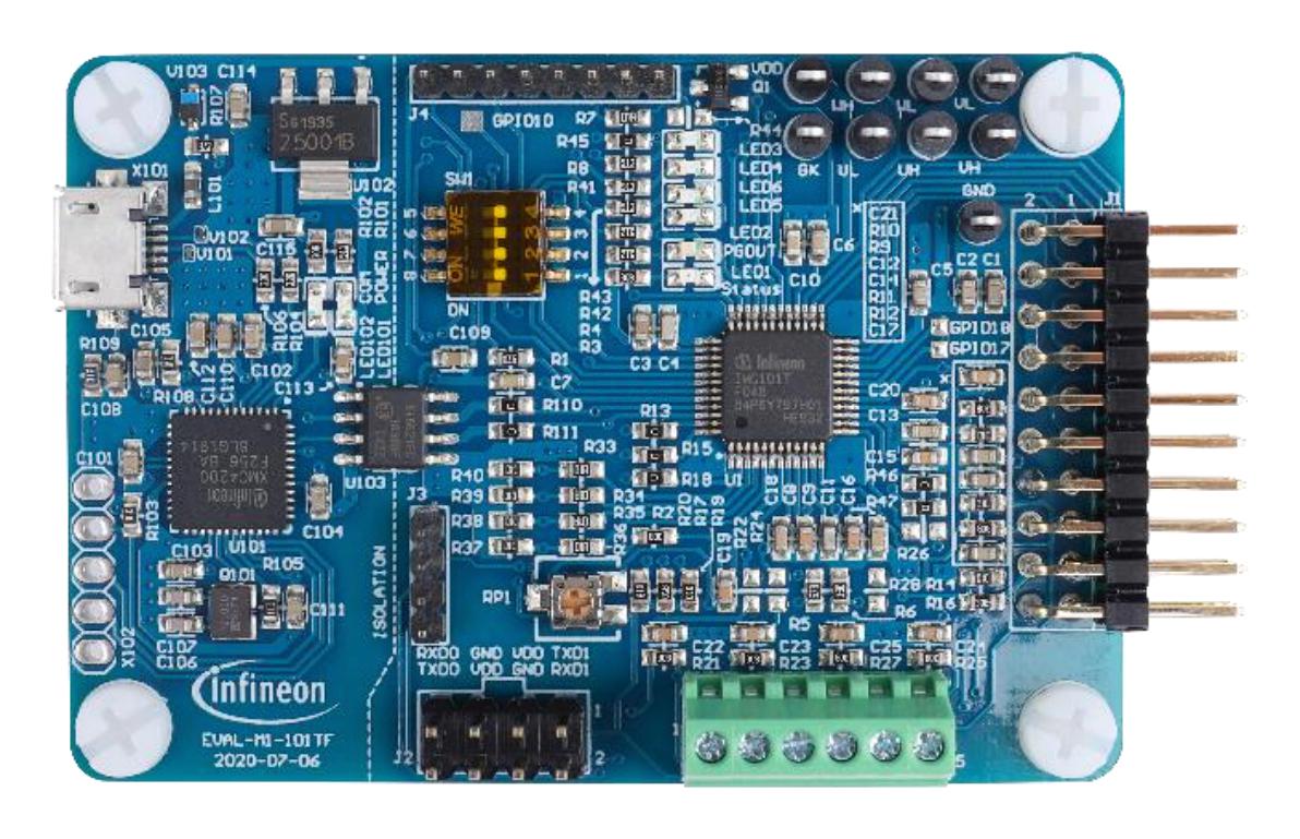 EVAL-M1-101TFTOBO1 EVALUATION BOARD, MOTOR CONTROL INFINEON