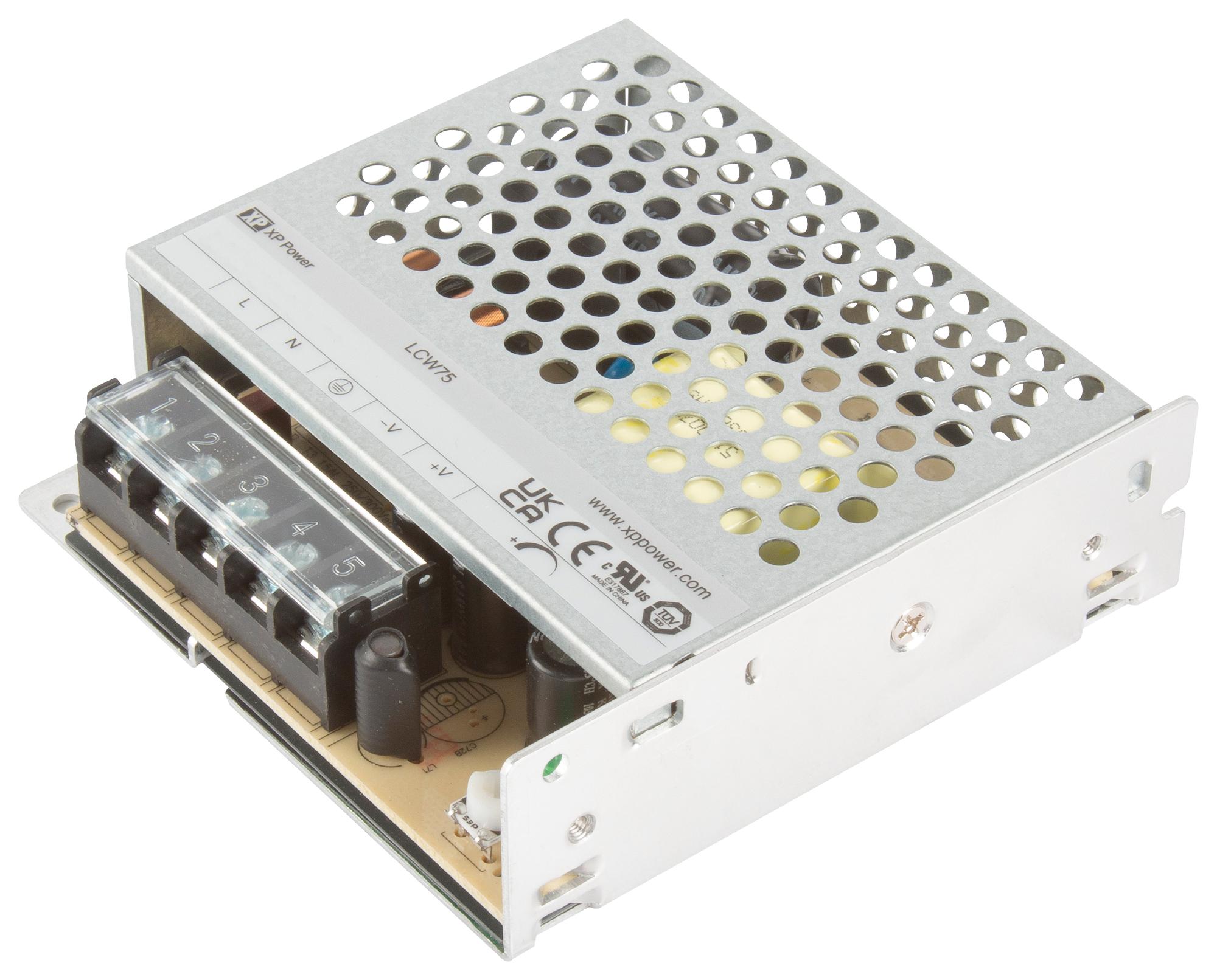 LCW75US12 POWER SUPPLY, AC-DC, 12V, 6A XP POWER