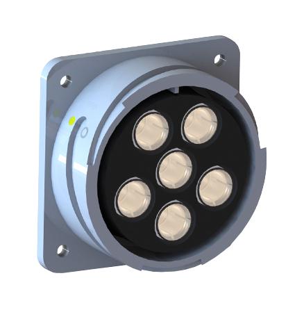 PXP9012/06/S CIRCULAR CONN, PLUG, 6POS, PANEL BULGIN LIMITED