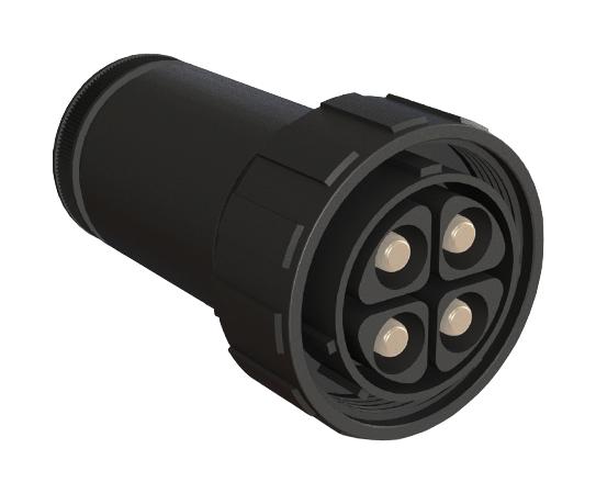 PXP9050/04/P/1 CIRCULAR CONN, RCPT, 4POS, CABLE BULGIN LIMITED