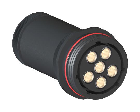 PXP9051/06/S/1 CIRCULAR CONN, RCPT, 6POS, CABLE BULGIN LIMITED