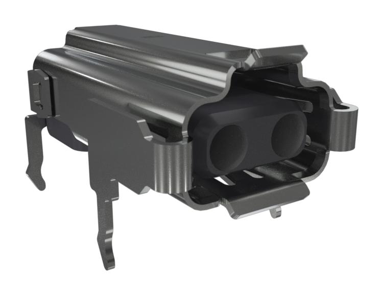 MSPE-J2L0-B00 MOD CONNECTOR, R/A SPE JACK, 2POS, PCB AMPHENOL ICC