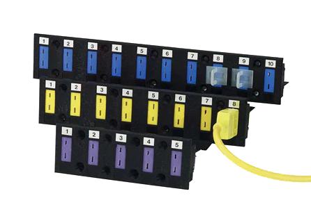 MBS-04 BEZEL STRIP MOUNTING, 4POS, SMP CONN OMEGA