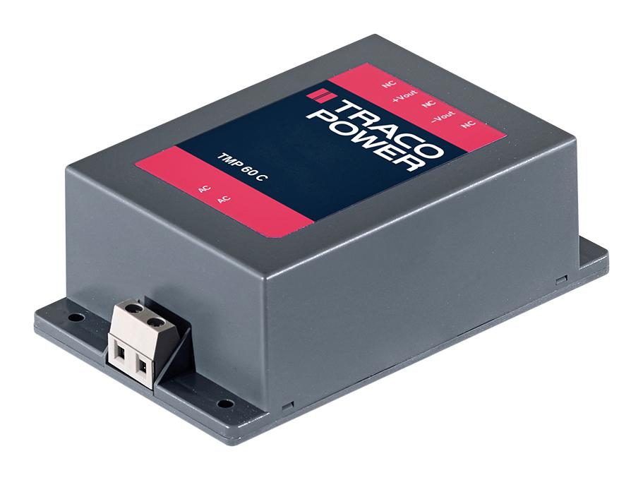 TMP 60136C POWER SUPPLY, AC-DC, 36V, 1.665A TRACO POWER