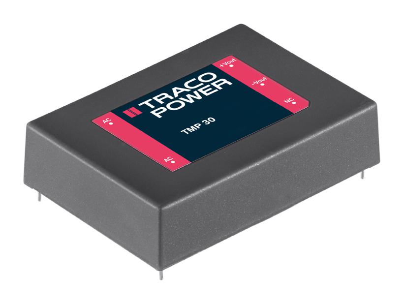 TMP 30317 POWER SUPPLY, AC-DC, 3 O/P, 30W TRACO POWER