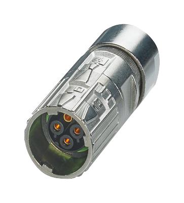 M17-3ES1N8A8003S CIRCULAR CONN, PLUG, 3+PE, CRIMP PHOENIX CONTACT