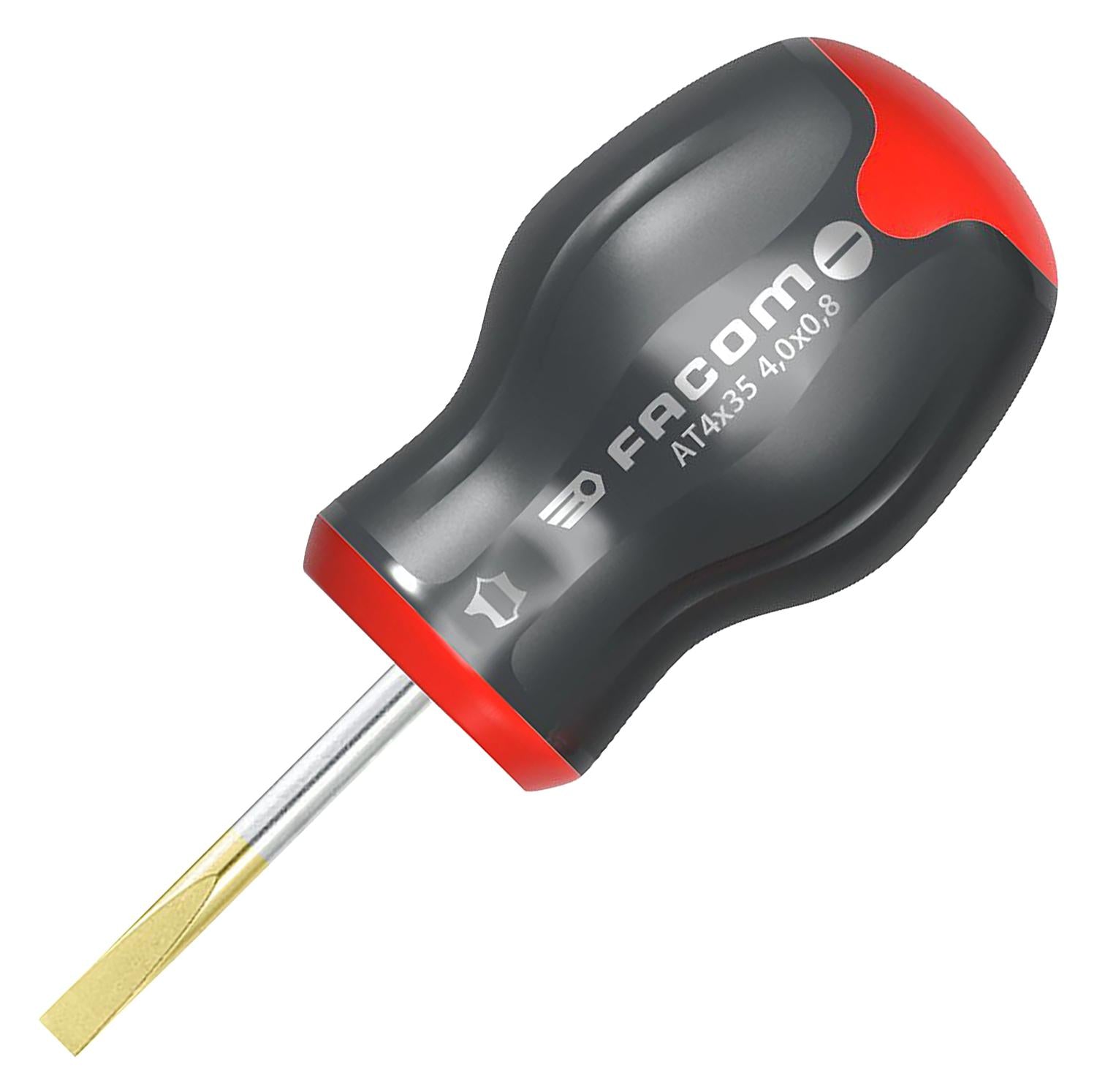 AT4X25 SCRWDRVER, SLOTTED, 4MM, 25MM, 81MM FACOM