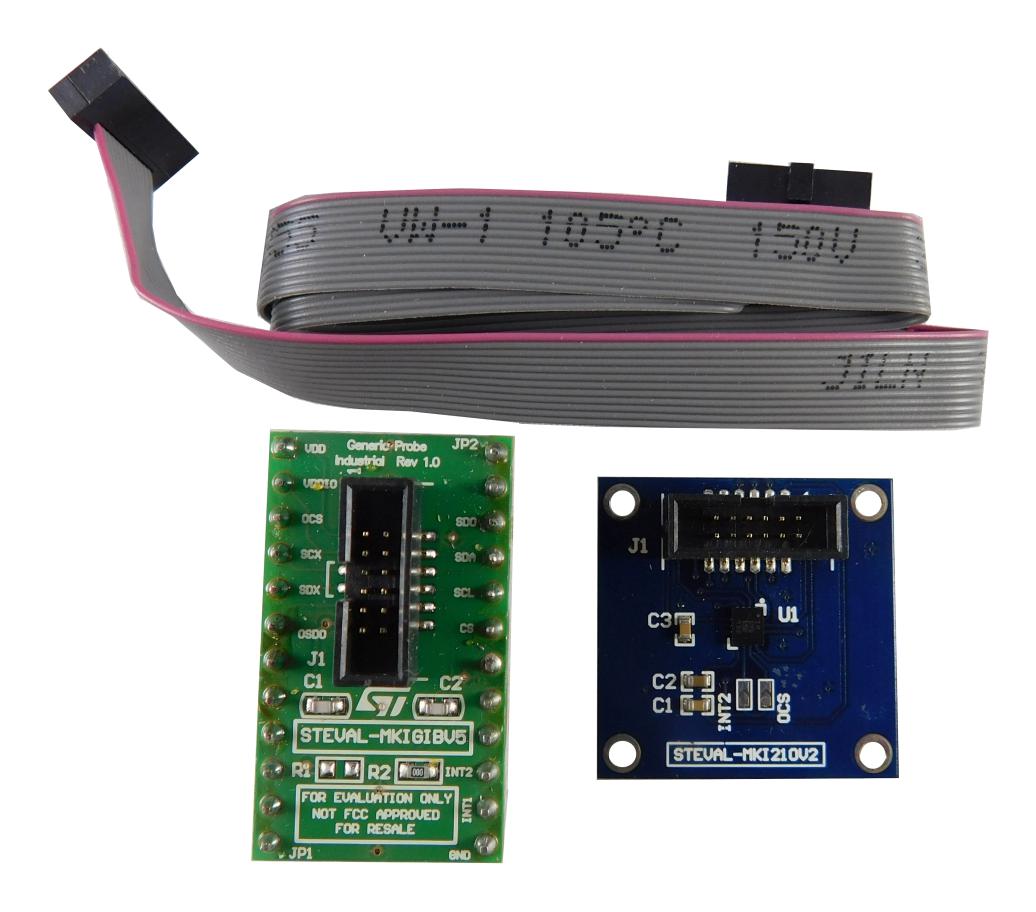 STEVAL-MKI210V2K EVAL KIT, 3D GYROSCOPE & ACCELEROMETER STMICROELECTRONICS