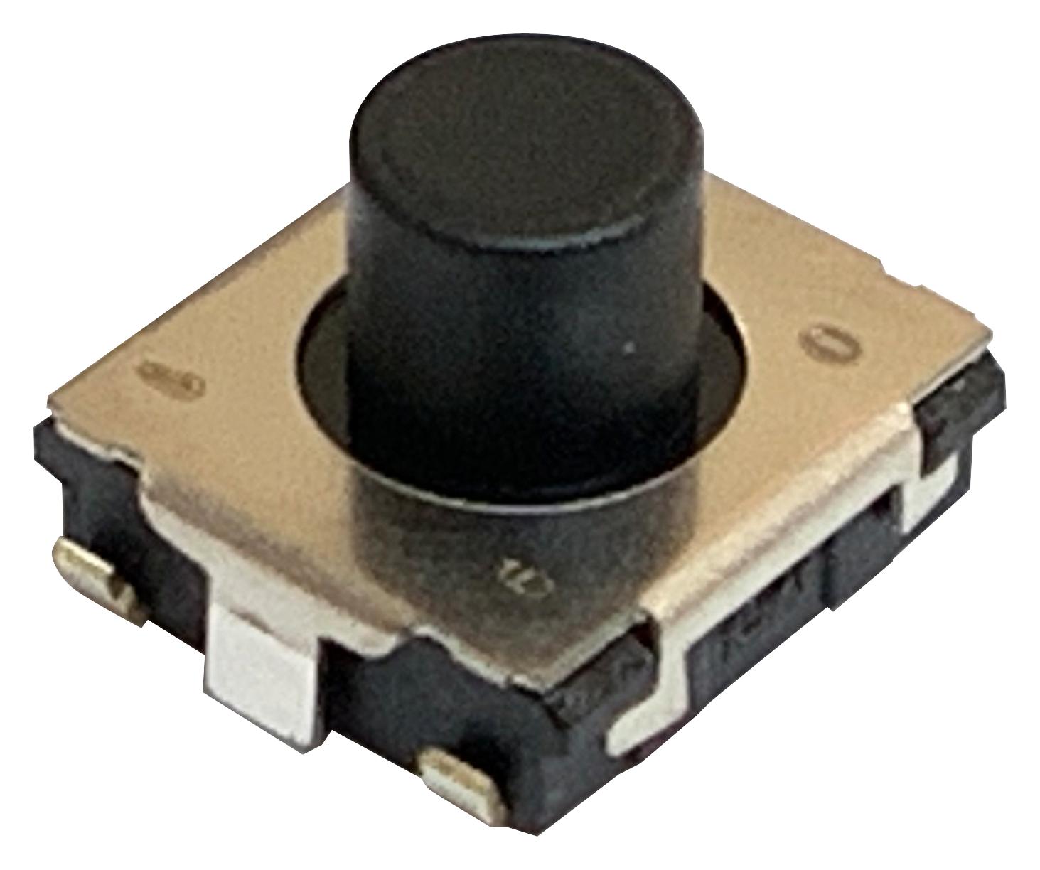 EVPBT7J4A000 TACTILE SWITCH, 0.02A, 15VDC, 350GF, SMD PANASONIC