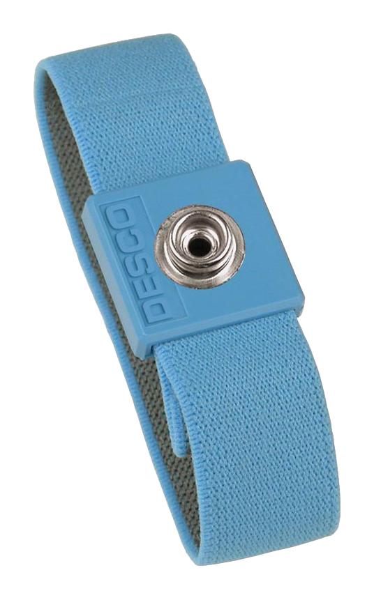 229981 WRISTBAND, ADJUSTABLE, 200MM, LIGHT BLUE DESCO EUROPE (FORMERLY VERMASON)