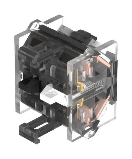 704.911.2 CONTACT BLOCK, 1POLE, 10A, SCREW, 500VAC EAO