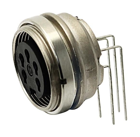 T3363902 CIRCULAR CONN, R/A RCPT, 5POS, PANEL AMPHENOL SINE/TUCHEL