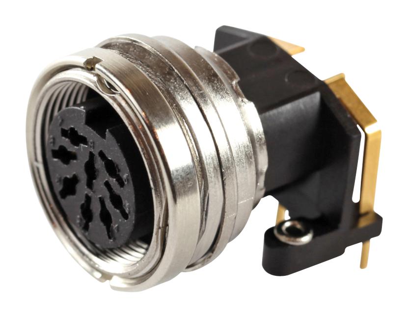 T3359900 CIRCULAR CONN, R/A RCPT, 5POS, PANEL AMPHENOL SINE/TUCHEL