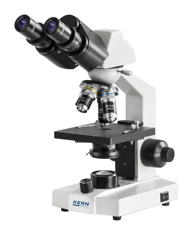 OBS 104 MICROSCOPE, BINOCULAR, 4X/10X/40X KERN