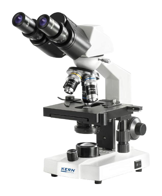 OBS 106 MICROSCOPE, BINOCULAR, 4X/10X/40X KERN