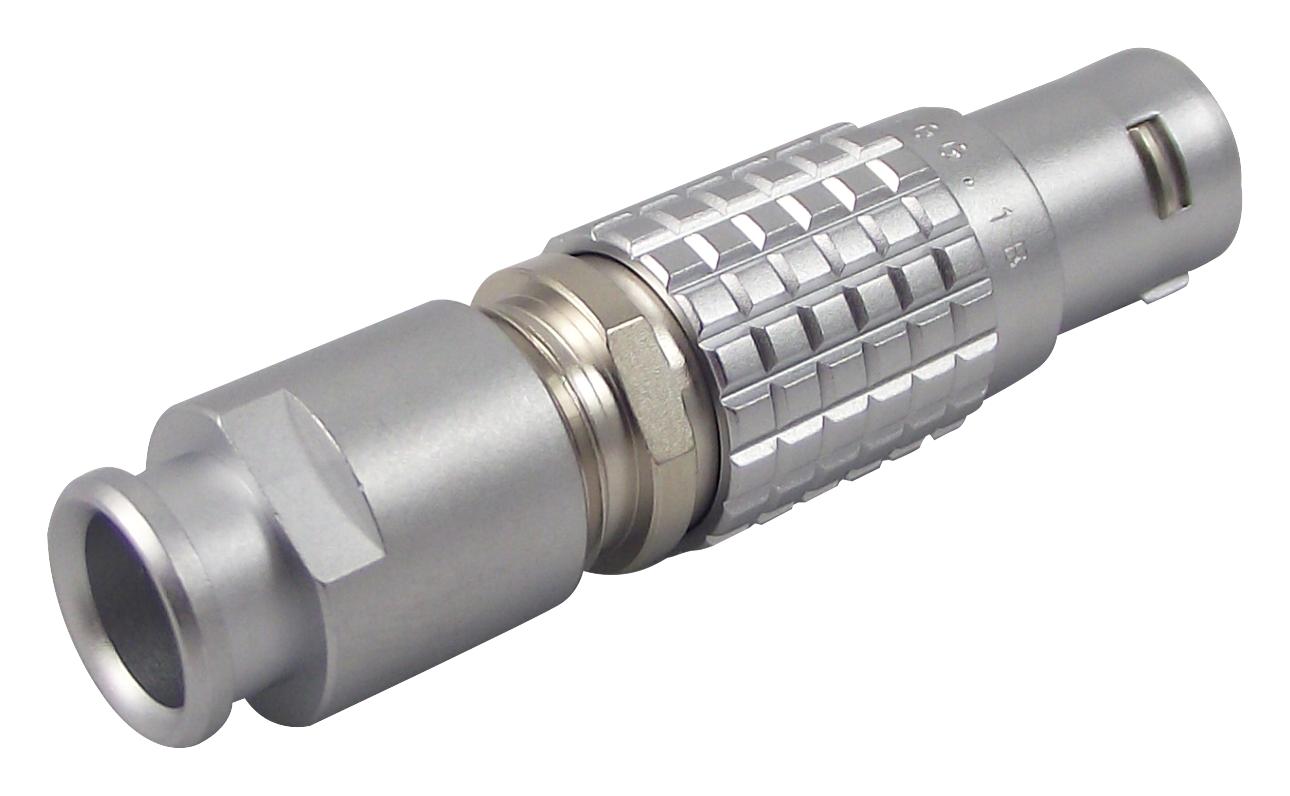 FGG.1B.304.CLAD62Z CIRCULAR CONNECTOR, PLUG, 4 WAY, CABLE LEMO