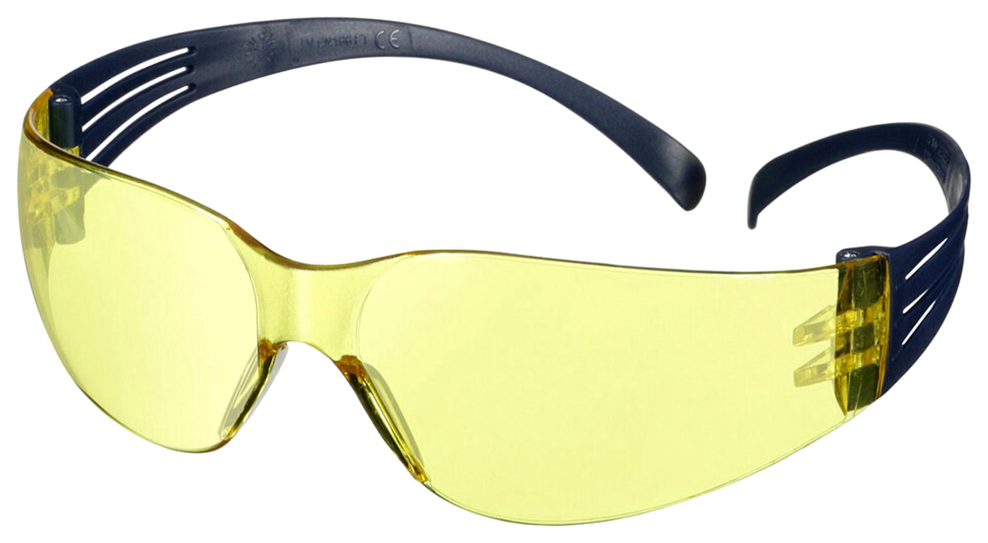 SF103AF-BLU GOGGLES, ANTI-SCRATCH/FOG, AMBER LENS 3M