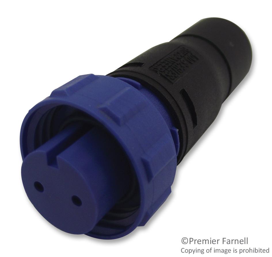 PX0410/02S/5560 CIRCULAR CONNECTOR, RCPT, 2P, SKT, CABLE BULGIN LIMITED