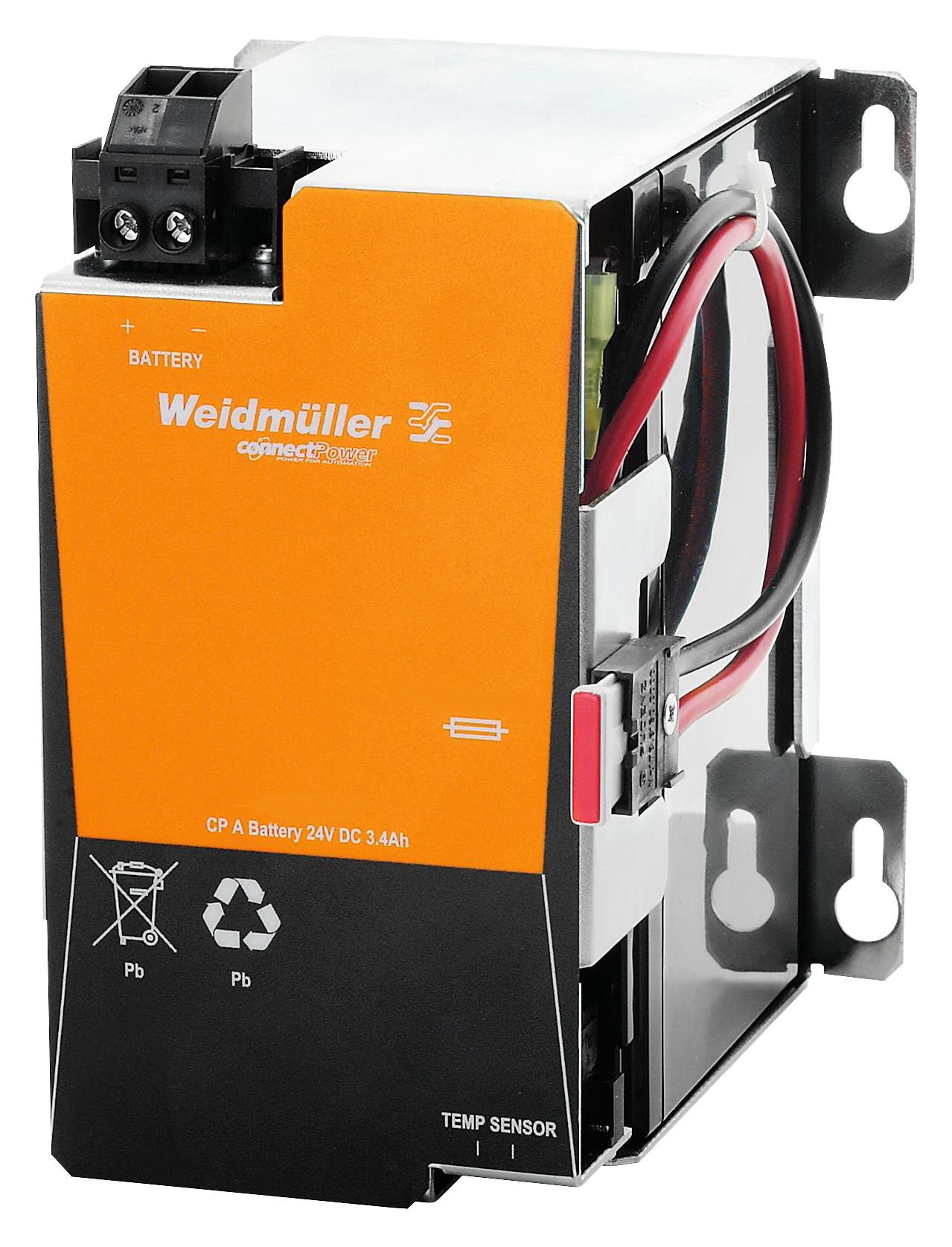 2789900000 BATTERY MODULE, UPS, 3.4AH, 25A WEIDMULLER
